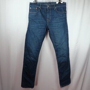 AMERICAN EAGLE Men's Flex Slim High Tide Denim Jeans - 32x34 Dark Blue